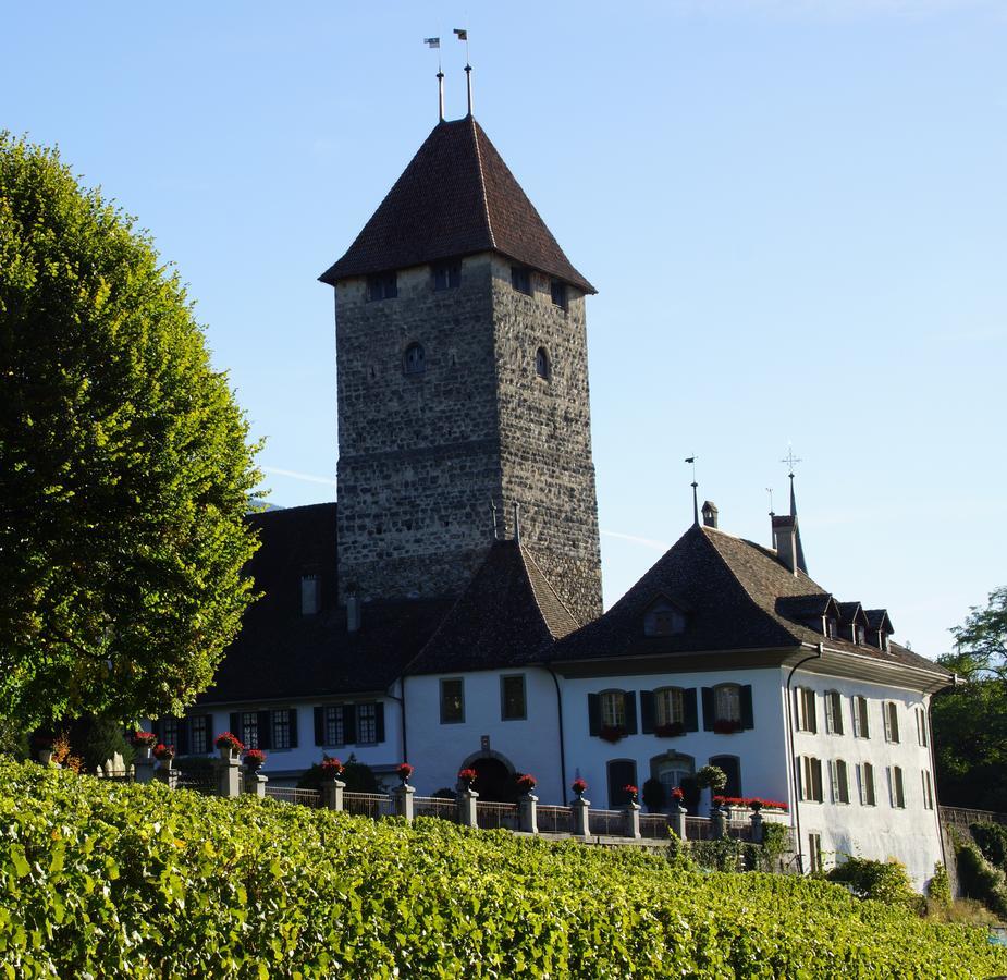Hotel Schlosspintli Spiez Exterior photo