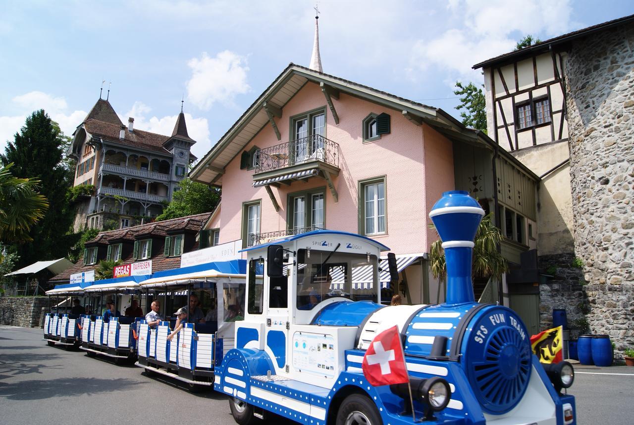 Hotel Schlosspintli Spiez Exterior photo