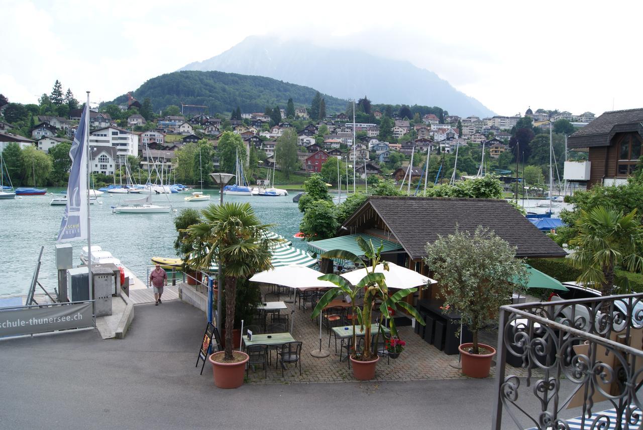 Hotel Schlosspintli Spiez Exterior photo